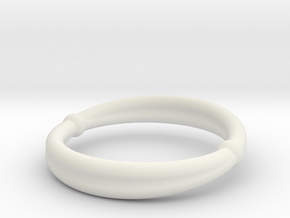 手環  wristband in White Natural Versatile Plastic