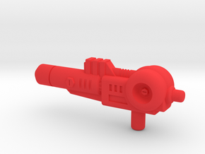 Kick-off Gun in Red Processed Versatile Plastic