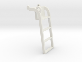 Ladder, Gleaner Combine in White Natural Versatile Plastic