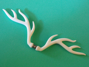 bjd elk deer horns  in White Processed Versatile Plastic