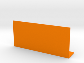 Remote Shelf in Orange Processed Versatile Plastic
