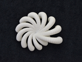 Snaily in White Natural Versatile Plastic