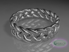 Best Celtic Knot Ring yet - size 10 in Polished Silver