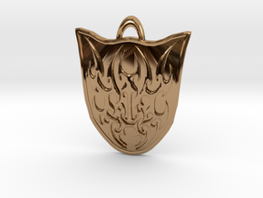 Ainmeer Crest in Polished Brass
