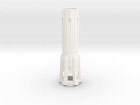 KR Lightsaber Body V5 in White Processed Versatile Plastic
