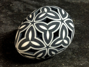Mosaic Egg #11 in Full Color Sandstone