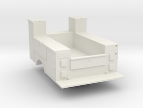 Maintenance Truck Bed Details Detached 1-87 HO Sca in White Natural Versatile Plastic