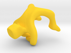 Head Hollowback in Yellow Processed Versatile Plastic