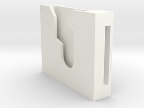Lightsaber Speed Clip 1.25" in White Processed Versatile Plastic