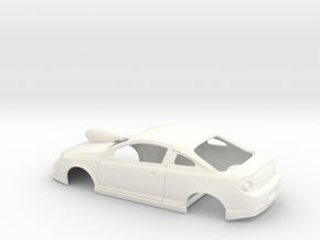 1 /25 Scale Cobalt SS Atached Hood Scoop in White Processed Versatile Plastic