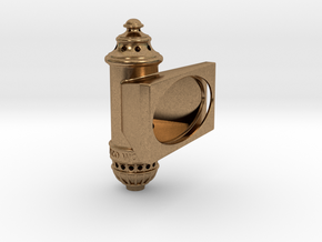 Dressel Gauge Lamp in Natural Brass