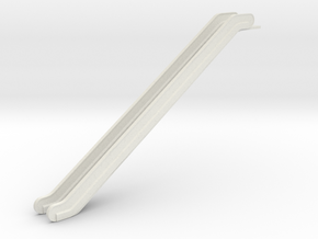 N Scale Escalator 54mm in White Natural Versatile Plastic
