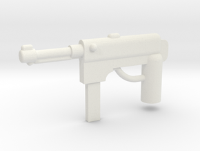MP40 Minifigure Gun 1.0 in White Natural Versatile Plastic
