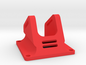 FPV Camera Mount for mini fpv camera from surveilz in Red Processed Versatile Plastic