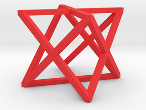 xCube Medium in Red Processed Versatile Plastic