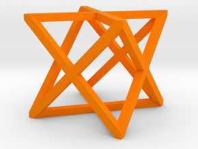 xCube Small in Orange Processed Versatile Plastic