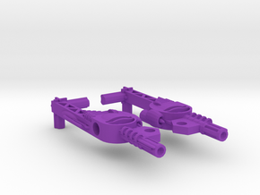 Menasor Brace Cannons in Purple Processed Versatile Plastic