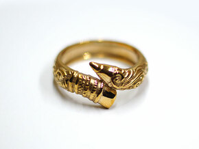 Artist's Pencil Ring 6.5 in Polished Bronze