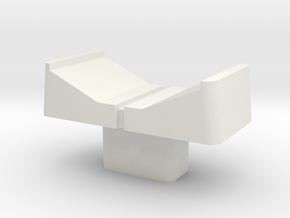 AX60 Slider Cap in White Natural Versatile Plastic
