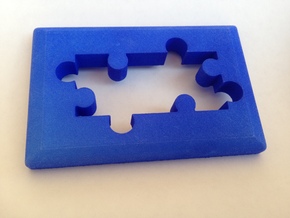 Phat Phont Frame - Single Piece in Blue Processed Versatile Plastic