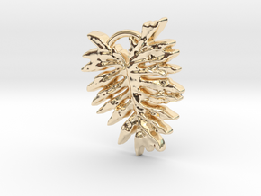 Leaf  in 14k Gold Plated Brass