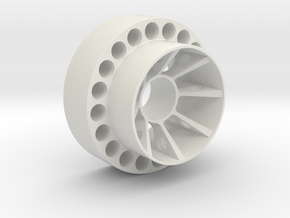 Dishwasherwheel in White Natural Versatile Plastic