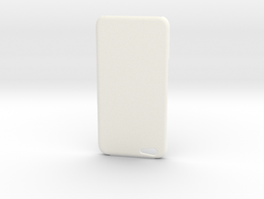 iPhone 6 / 6S Plus simple type case in White Processed Versatile Plastic