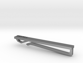 Tie Bar in Fine Detail Polished Silver