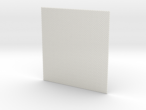 [10x10cm] Grasbetontegels 1:87 (H0) in White Natural Versatile Plastic