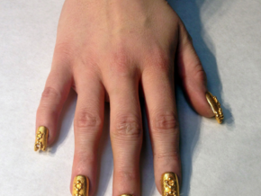 New Element Nails in Polished Brass