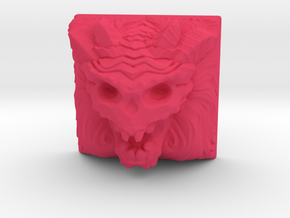 Demon Keycap (Topre DSA) in Pink Processed Versatile Plastic