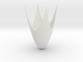 Paraboloid With Arch in White Natural Versatile Plastic