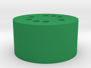 12mm Piston Drill Jig  in Green Processed Versatile Plastic
