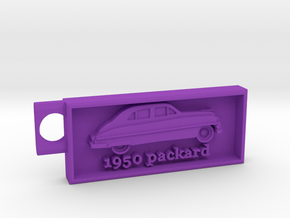 1950 Packard Key chain in Purple Processed Versatile Plastic
