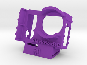 ExoPro GoPro 3 & 4 WEDGE Case (20deg) in Purple Processed Versatile Plastic