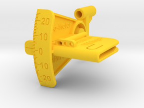 Klap-O-Meter in Yellow Processed Versatile Plastic