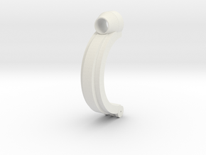 clamp Ring 1 in White Natural Versatile Plastic