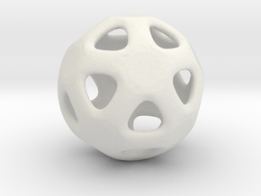 Conway Polyhedron {lseehI} in White Natural Versatile Plastic