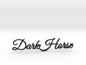 Dark Horse 18 Cm in Black Natural Versatile Plastic