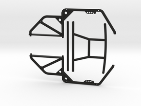 1/10 Scale Jeep Roll Cage in Black Natural Versatile Plastic