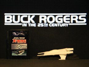 Thunder Fighter (Buck Rogers), 1/270 in White Natural Versatile Plastic