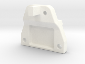 07001-S1 Cw01 Arm Center Support for Zero and 20mm in White Processed Versatile Plastic