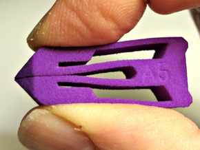 Tweezers A5 in Purple Processed Versatile Plastic