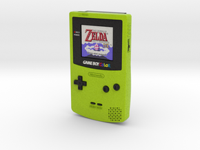 1:6 Nintendo Game Boy Color (Kiwi Zelda) in Full Color Sandstone