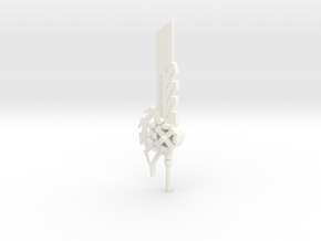 Espada Grimlock Fixed (1) in White Processed Versatile Plastic