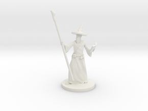 Wizard scaled to 80precent in White Natural Versatile Plastic