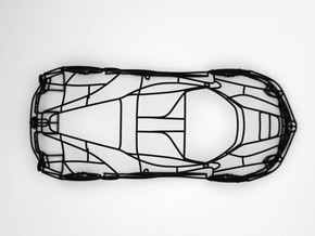  Ferrari LaFerrari in Black Natural Versatile Plastic