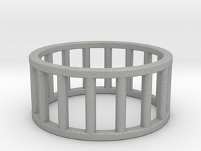 Albaro Ring- Size,9 in Aluminum