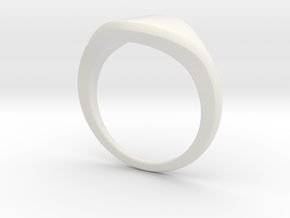 AS JEWELRY in White Natural Versatile Plastic: Small