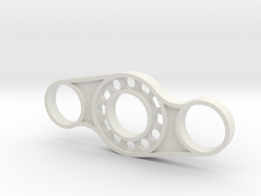 Spinner 2a in White Natural Versatile Plastic